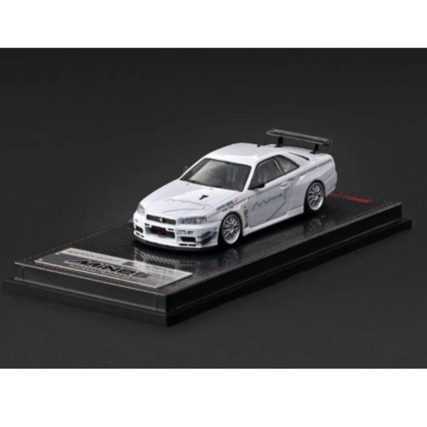(預購) ignition model 1/64 日產 Nissan Skyline GT-R Mine"s (R34) White IG4092 20260920 ignition model 1/64 日產 Nissan Skyline GT-R Mine"s (R34) White IG4092