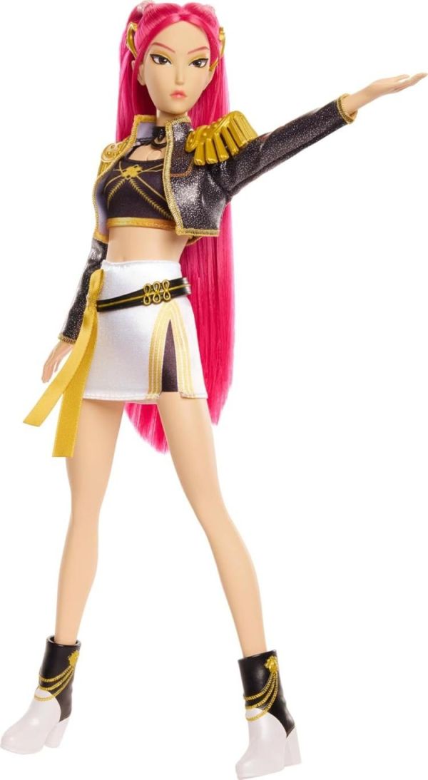 (預購) Mattel KPOP 獵魔女團 米拉 Mira GOLDEN 打歌服 無武器 可動完成品 20260715 Mattel KPOP 獵魔女團 米拉 Mira GOLDEN 打歌服 無武器 可動完成品