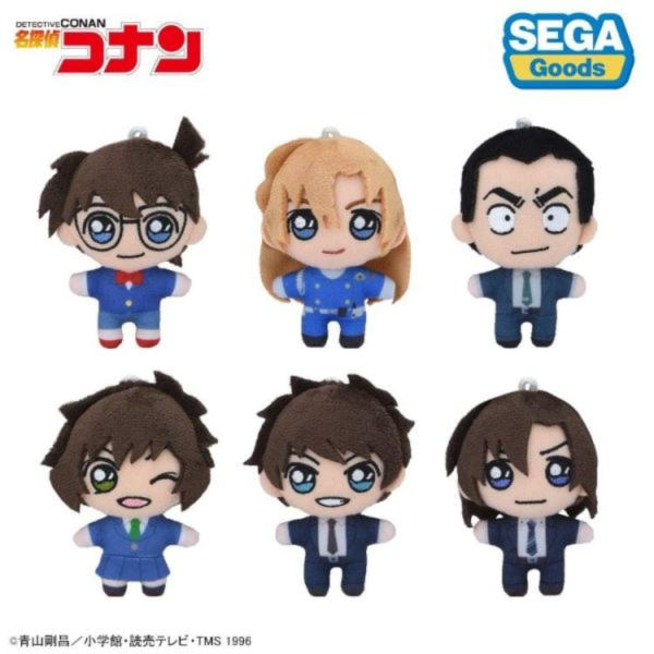 (預購) SEGA 盲盒 名偵探柯南 絨毛吊偶 Vol.9 一中盒6入販售 20260531 SEGA 盲盒 名偵探柯南 絨毛吊偶 Vol.9 一中盒6入販售