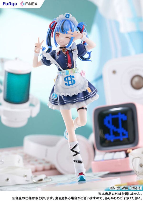 FURYU 1/7 F:NEX VTuber NitoWai 新兔 PVC完成品 FURYU 1/7 F:NEX VTuber NitoWai 新兔 PVC完成品