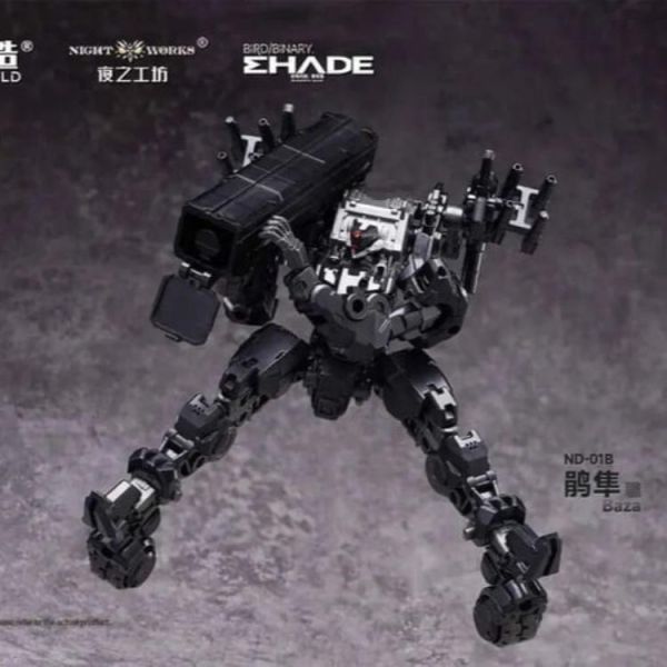 (預購) 大火鳥製造 未來先鋒 骷髏鳥&鵑隼 ND-01B 可動完成品 20260702 大火鳥製造 未來先鋒 骷髏鳥&鵑隼 ND-01B 可動完成品