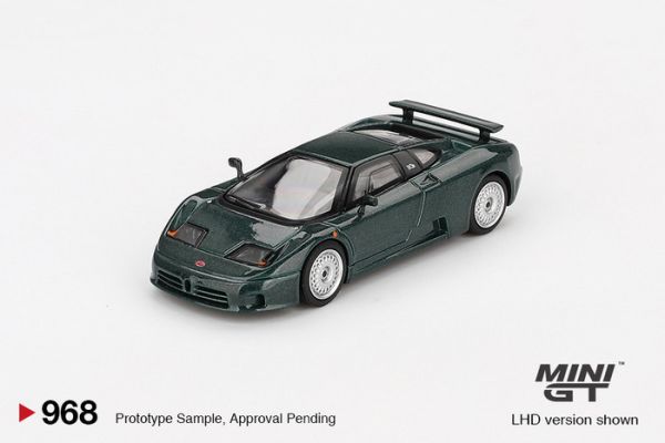MINIGT 1/64 布加提 Bugatti EB110 GT Verde Scuro MGT00968-L MINIGT 1/64 布加提 Bugatti EB110 GT Verde Scuro MGT00968-L