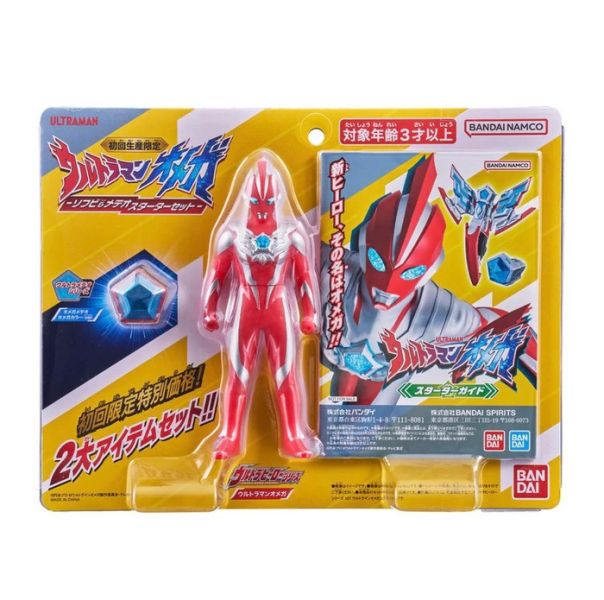 BANDAI 超人力霸王奧米加 英雄軟膠 星石入門套組 BANDAI 超人力霸王奧米加 英雄軟膠 星石入門套組