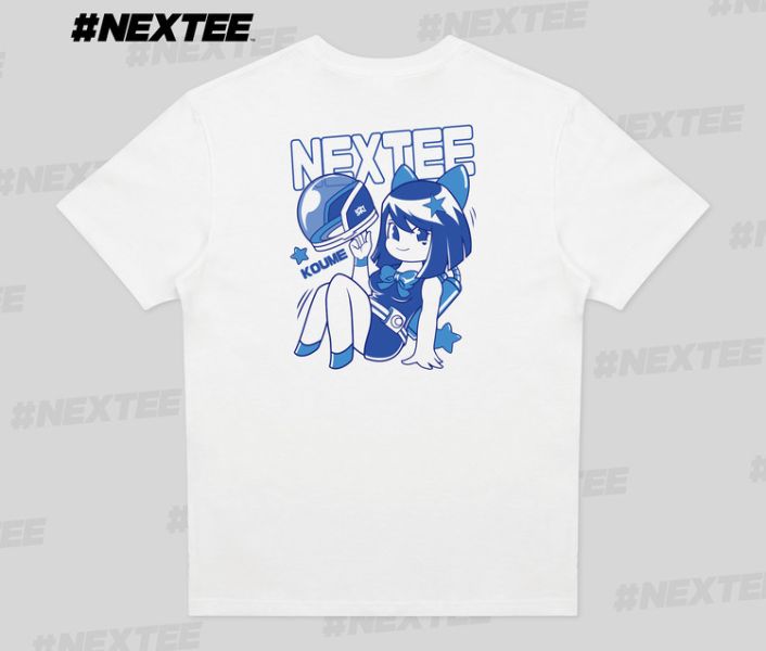 NEXTEE KOUME 太空女小梅(藍) 短袖T恤 NEXTEE KOUME 太空女小梅(藍) 短袖T恤