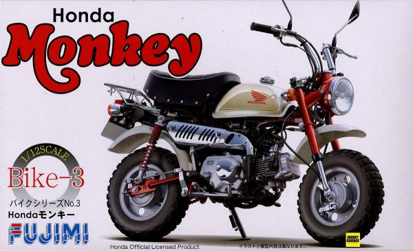 1/12 Honda Monkey 2009 FUJIMI Bike3 富士美 組裝模型 FUJIMI,1/12,bike,Honda,Monkey,2009,