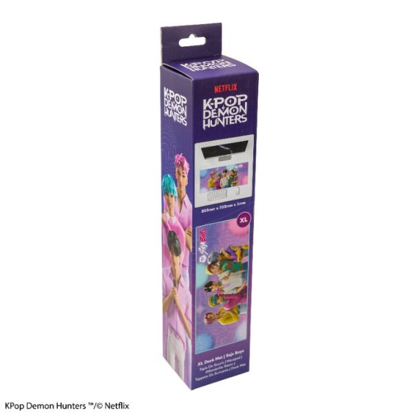 KPOP 獵魔女團 Demon Hunters 大型滑鼠墊/桌墊 XL級 Saja Boys 男團 Soda pop Ver. KPOP 獵魔女團 Demon Hunters 大型滑鼠墊/桌墊 XL級 Saja Boys 男團 Soda pop Ver.