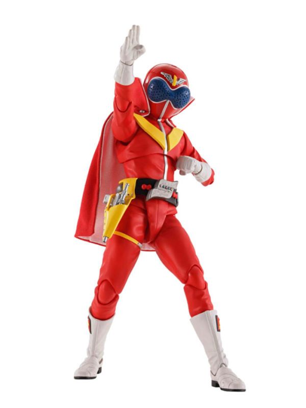 [初回限定] BANDAI S.H.Figuarts SHF 真骨雕製法 秘密戰隊五連者 赤連者 可動完成品 [初回限定] BANDAI S.H.Figuarts SHF 真骨雕製法 秘密戰隊五連者 赤連者 可動完成品