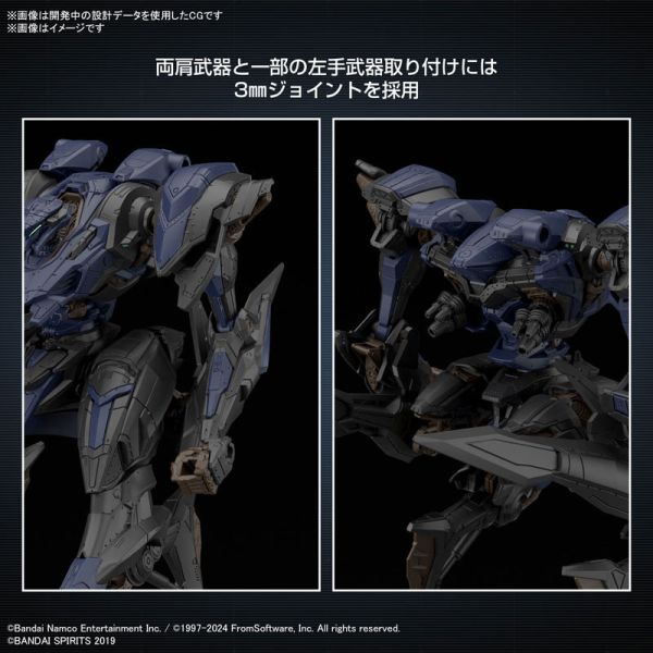 BANDAI 30MM 組裝模型輕作戰 機戰傭兵VI 境界天火 SCHNEIDER NACHTREIHER/40E 鋼鐵迷霧 組裝模型 BANDAI 30MM 組裝模型輕作戰 機戰傭兵VI 境界天火 SCHNEIDER NACHTREIHER/40E 鋼鐵迷霧 組裝模型