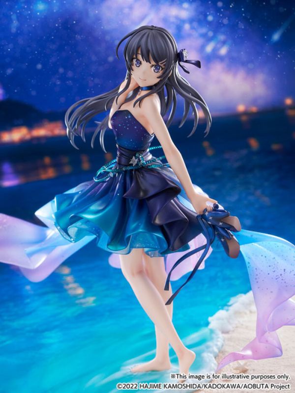 CyberZ 1/7 青春豬頭少年不會夢到兔女郎學姊 櫻島麻衣 星空禮服 Ver. PVC完成品 CyberZ 1/7 青春豬頭少年不會夢到兔女郎學姊 櫻島麻衣 星空禮服 Ver. PVC完成品