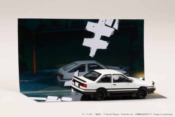 (預購) Hobby JAPAN 1/64 豐田 Toyota SPRINTER TRUENO (AE86) 2door Initial D Shinji Inui VS Takumi Fujiwara HJDMD013 20260907 Hobby JAPAN 1/64 豐田 Toyota SPRINTER TRUENO (AE86) 2door Initial D Shinji Inui VS Takumi Fujiwara HJDMD013