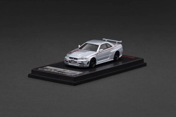 ignition model 1/64 日產 Nissan Nismo R34 GT-R Z-tune Silver IG3840 ignition model 1/64 日產 Nissan Nismo R34 GT-R Z-tune Silver IG3840