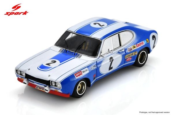 (預購) SPARK 1/43 福特 Ford Capri RS 2600 No.2 Winner Spa 24H 1972 20261105 SPARK 1/43 福特 Ford Capri RS 2600 No.2 Winner Spa 24H 1972