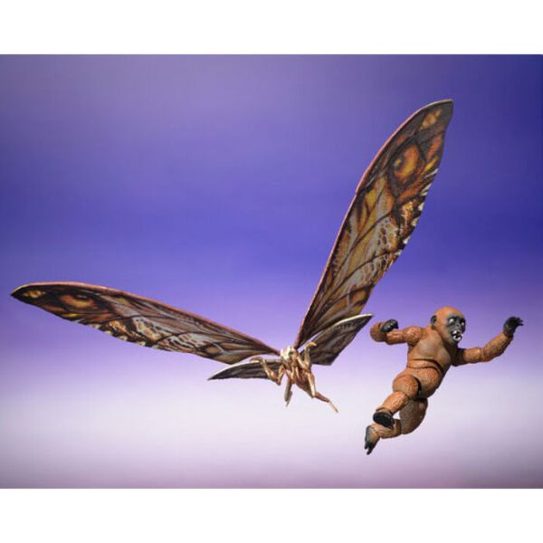 BANDAI S.H.MonsterArts SHM 哥吉拉與金剛 新帝國 小酷&摩斯拉 可動完成品 BANDAI S.H.MonsterArts SHM 哥吉拉與金剛 新帝國 小酷&摩斯拉 可動完成品