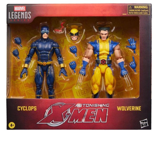 (預購) Hasbro 孩之寶 漫威 6吋傳奇人物 MVL LEGENDS ASTON CYCLOPS WOLV 2PK 20261109 Hasbro 孩之寶 漫威 6吋傳奇人物 MVL LEGENDS ASTON CYCLOPS WOLV 2PK