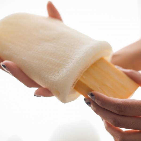 Exfoliating Bath Gloves 檜山坊,木木自然,香氛,台灣,精油, 檜木, 沐浴, 手套, 去角質,皂,天然,