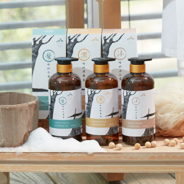 Kuai Shan Fang Hinoki Body & Hair Care Special Offer Set 森沐新春組,沐浴洗髮潤絲組,迎春優惠組,檜木香氛,天然植萃洗髮,沐浴乳推薦,潤絲精,木質香氣,新年禮盒,居家清潔,全家適用,送禮推薦,質感生活