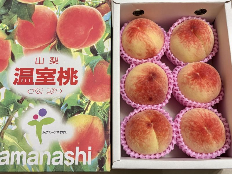 山梨縣溫室水蜜桃 