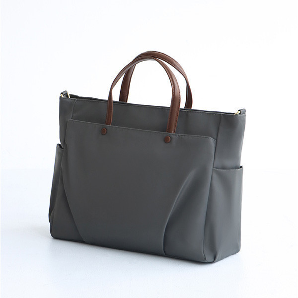 Muse Tote (15.6吋)大容量通勤托特電腦包-岩石灰 