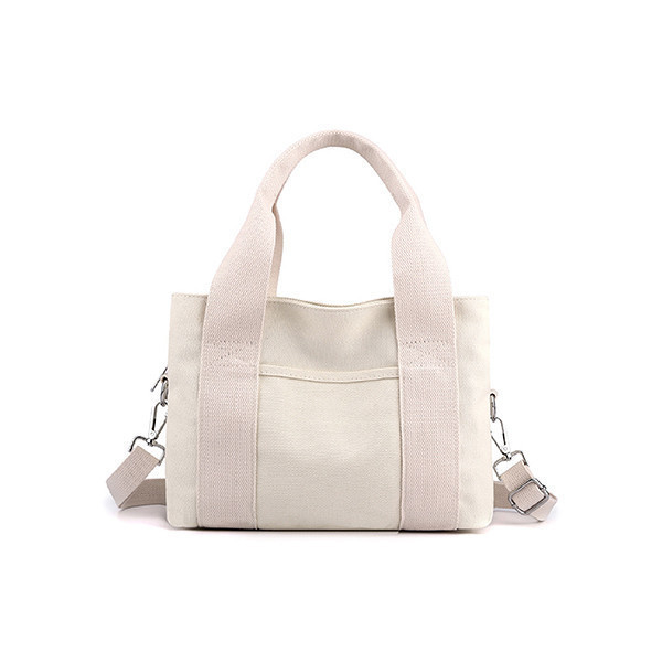 【熱銷冠軍】通勤│三明治提背兩用包 側背帆布包,拉鍊主袋,可放A5,時尚帆布包,輕盈設計,日常外出包款,旅行必備包袋,帆布包,環保帆布包