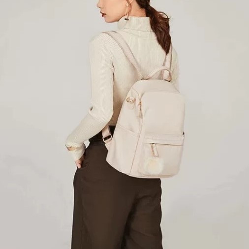 【升級系列】大款3way大開口輕量後背包-升級大款米白色 