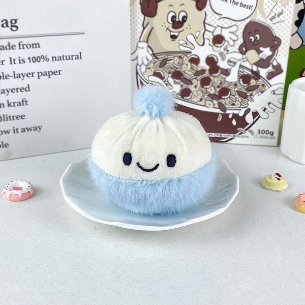 包包仔 Blue Bun 包包仔 Blue Bun,可愛吊飾,包子吊飾,早餐吊飾,LINGWEI,小夥伴系列,吊飾禮物,療癒小物,可愛小物,包包吊飾
