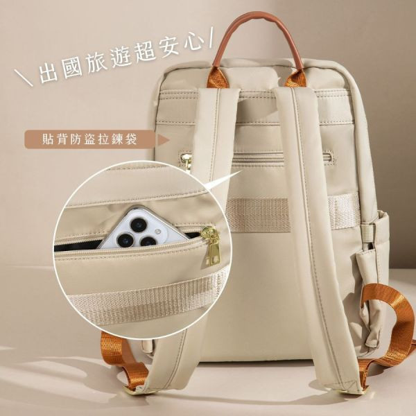 【可放A4】Signature 雙主袋極簡後背包｜經典極黑 A4後背包, 雙主袋後背包, 極簡後背包, 通勤後背包, 上班族包包, 大容量後背包, LINGWEI 後背包, 文件包推薦, 都會後背包