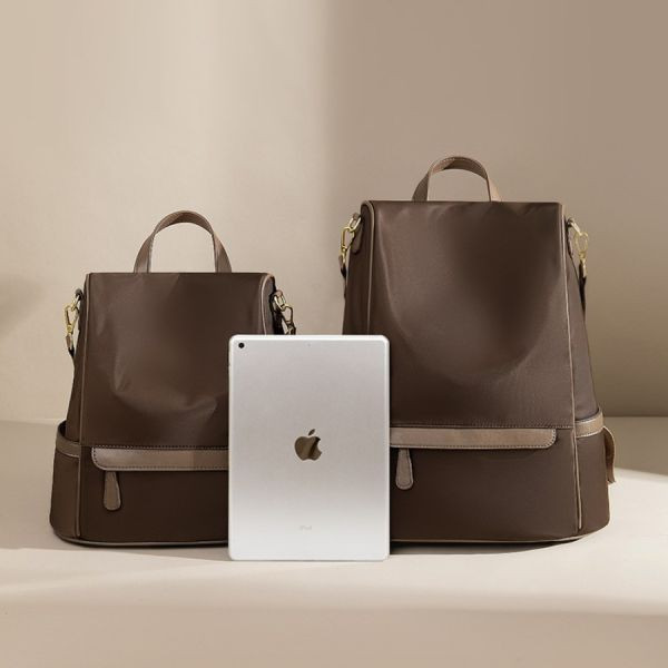 【可放A4】Versa 後背托特兩用後背包｜手稿深棕 後背托特包, 兩用後背包, 可放A4包款, 通勤後背包, 托特後背包, 大容量包包, LINGWEI 後背包, 上班族包款, 旅行後背包