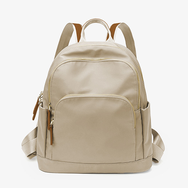 【防盜系列】牛津千層後背包-M款-冰川灰 牛津千層後背包,大後背包,A4 後背包,多層收納背包,LINGWEI,大容量背包,牛津布後背包,通勤背包,防潑水背包