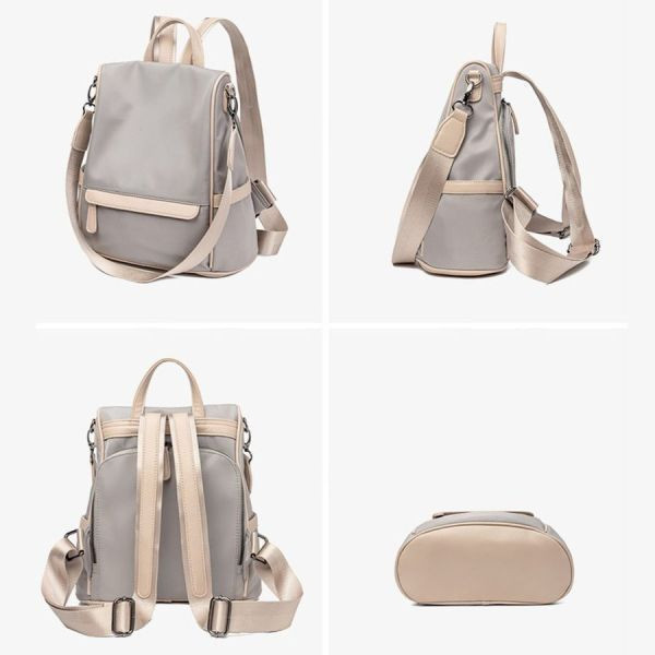 【可放14吋筆電】Versa 後背托特兩用後背包｜落筆醇黑 14吋筆電後背包, 後背托特包, 兩用後背包, 通勤包推薦, 可放筆電包款, 大容量後背包, LINGWEI 後背包, 上班族包包, 旅行後背包