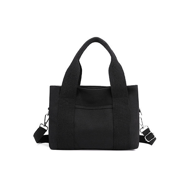 【熱銷冠軍】通勤│三明治提背兩用包 側背帆布包,拉鍊主袋,可放A5,時尚帆布包,輕盈設計,日常外出包款,旅行必備包袋,帆布包,環保帆布包