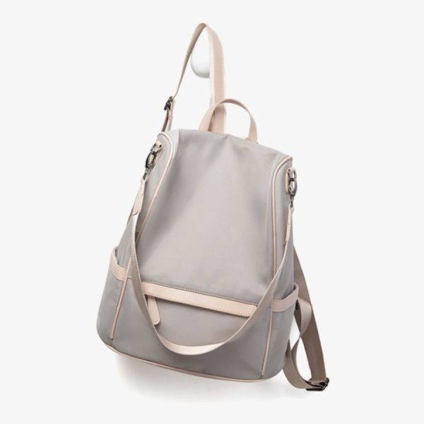 【可放14吋筆電】Versa 後背托特兩用後背包｜素描霧灰 14吋筆電後背包, 後背托特包, 兩用後背包, 通勤包推薦, 可放筆電包款, 大容量後背包, LINGWEI 後背包, 上班族包包, 旅行後背包