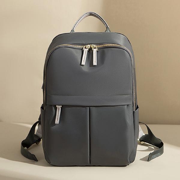 【15吋筆電】Bloom輕量筆電後背包｜石墨深灰 Bloom輕量筆電後背包, 後背托特包, 兩用後背包, 通勤包推薦, 可放筆電包款, 大容量後背包, LINGWEI 後背包, 上班族包包, 旅行後背包