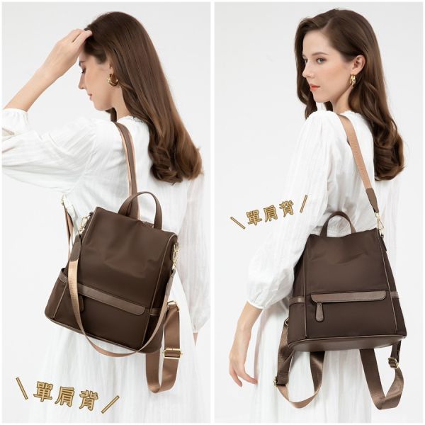 【可放A4】Versa  後背托特兩用後背包｜手稿深棕 後背托特包, 兩用後背包, 可放A4包款, 通勤後背包, 托特後背包, 大容量包包, LINGWEI 後背包, 上班族包款, 旅行後背包