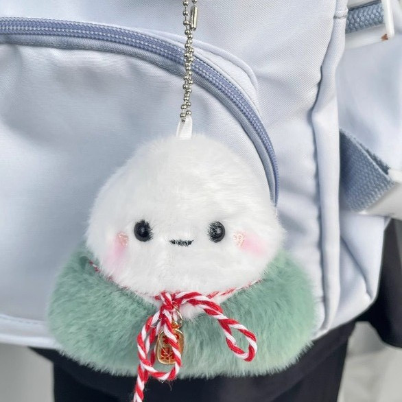 招財粽粽 Lucky Zong(深綠) 招財粽粽 Lucky Zong,可愛吊飾,粽子吊飾,招財吊飾,幸運小物,LINGWEI,小夥伴系列,吊飾禮物,療癒小物,包包吊飾