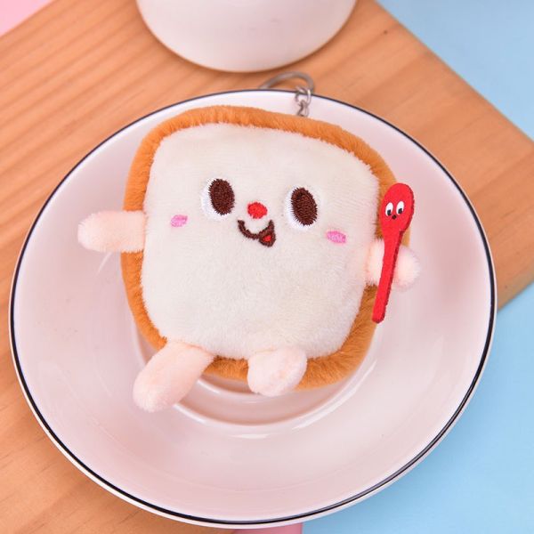 吐司君 Toasty 吐司君 Toasty,可愛吊飾,吐司吊飾,早餐吊飾,LINGWEI,小夥伴系列,吊飾禮物,療癒小物,可愛小物,包包吊飾