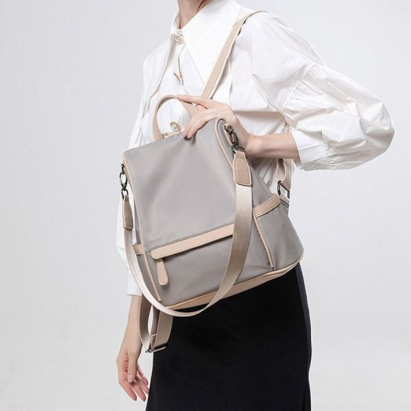 【可放14吋筆電】Versa 後背托特兩用後背包｜落筆醇黑 14吋筆電後背包, 後背托特包, 兩用後背包, 通勤包推薦, 可放筆電包款, 大容量後背包, LINGWEI 後背包, 上班族包包, 旅行後背包