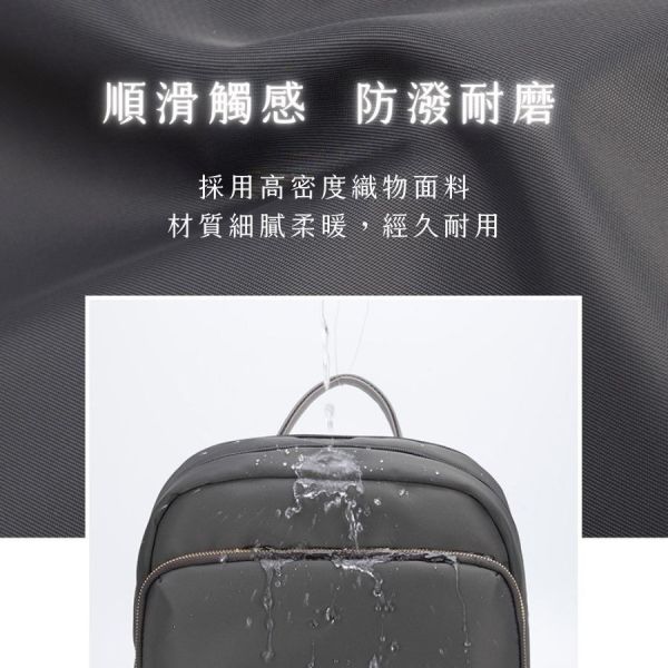 【可放14吋筆電】Signature 雙主袋極簡後背包｜石墨深灰 14吋筆電後背包, 後背托特包, 兩用後背包, 通勤包推薦, 可放筆電包款, 大容量後背包, LINGWEI 後背包, 上班族包包, 旅行後背包
