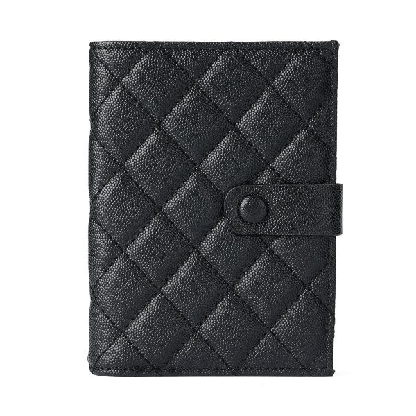 【旅行小管家】小香風護照皮夾-經典黑 旅行護照夾, 小香風皮夾, 小香風護照夾, 出國收納, 證件夾, 護照皮套, 多卡位皮夾, LINGWEI 旅行小物, 輕旅行收納