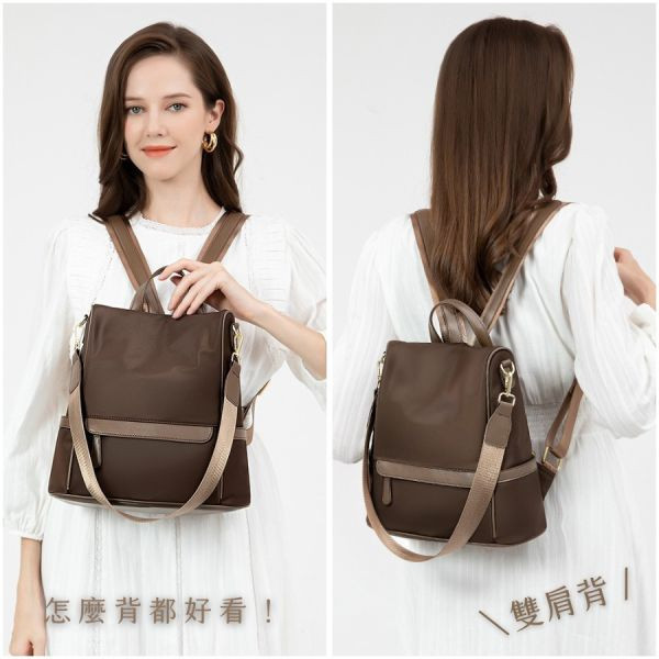 【可放A4】Versa 後背托特兩用後背包｜手稿深棕 後背托特包, 兩用後背包, 可放A4包款, 通勤後背包, 托特後背包, 大容量包包, LINGWEI 後背包, 上班族包款, 旅行後背包