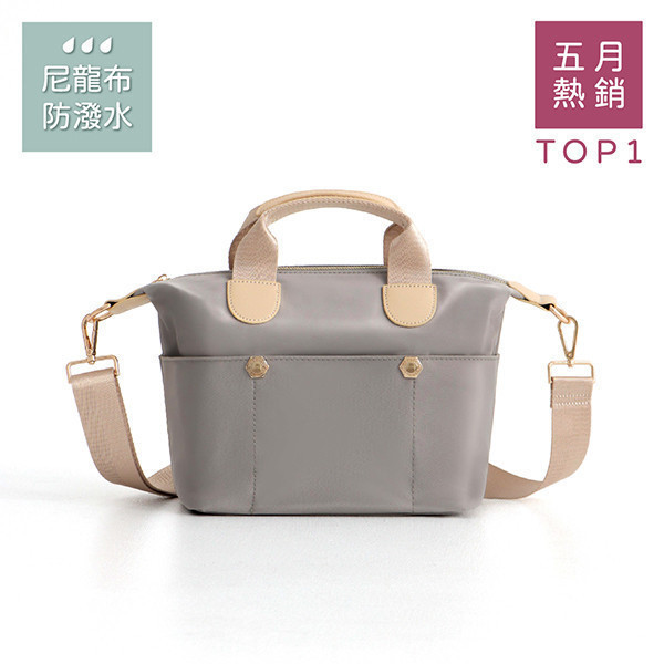【熱銷款】防潑水尼龍│靜謐陽光托特包 防潑水托特包,雙肩帶背包,牛津布包款,輕巧設計,多層隔層,附寬肩帶,旅行背包,日常背包,便攜包,時尚款式,購物推薦,輕量包款,LINGWEI