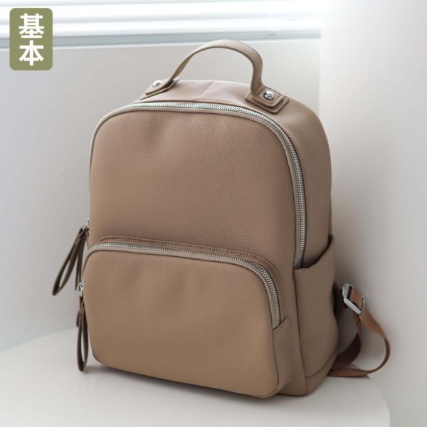 【可放13吋筆電】4色│經典頭層牛皮後背包 LINGWEI,後背包,經典牛皮,IPAD款,頭層牛皮,便攜IPAD, 耐久舒適,時尚配件, 商務旅行,可放筆電,筆電後背包,13吋筆電包