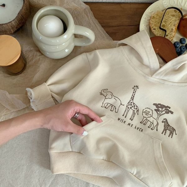 非洲大草原連帽上衣 