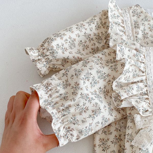 法式田園氣質姐妹裝｜附髮帶 