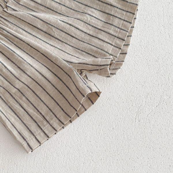 休閒帥氣款！直條紋套裝 