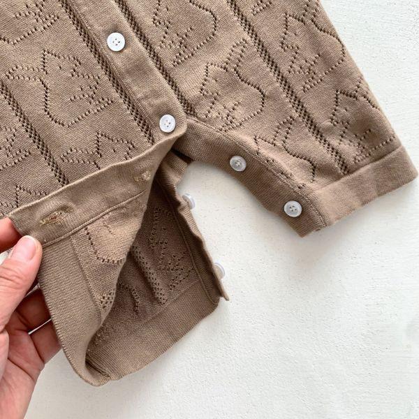 小兔子薄款針織連身衣 