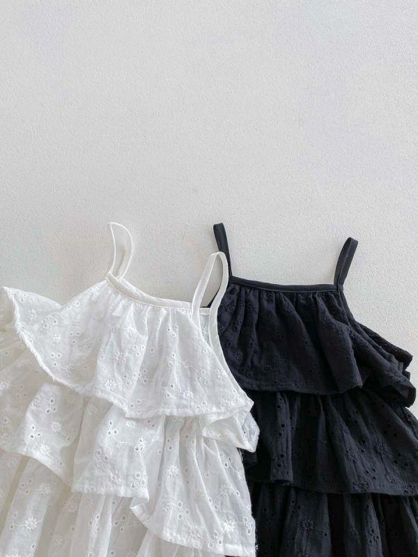 優雅甜心吊帶包屁裙 