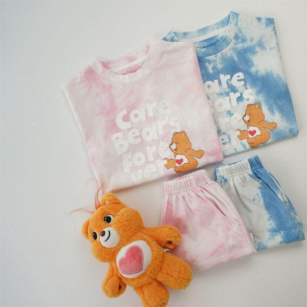 彩虹熊渲染短褲套裝 