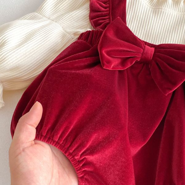 新年滿月公主兩件式連身衣 