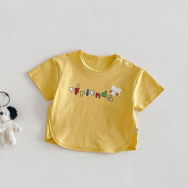 淡淡的可愛動物印花T 