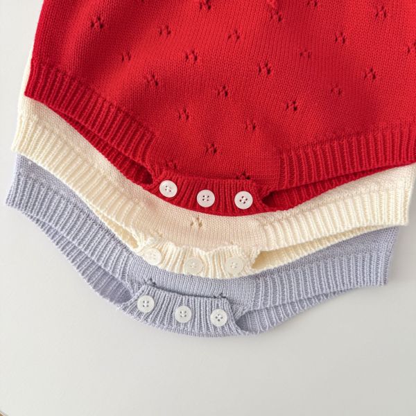 溫柔小公主蕾絲針織包屁 